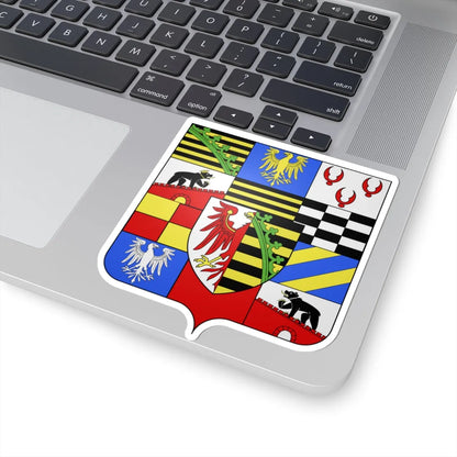 Blason Principauté dAnhalt-Köthen XVIIIe siècle (Germany) (Coat of Arms) STICKER Vinyl Kiss-Cut Decal - The Sticker Space