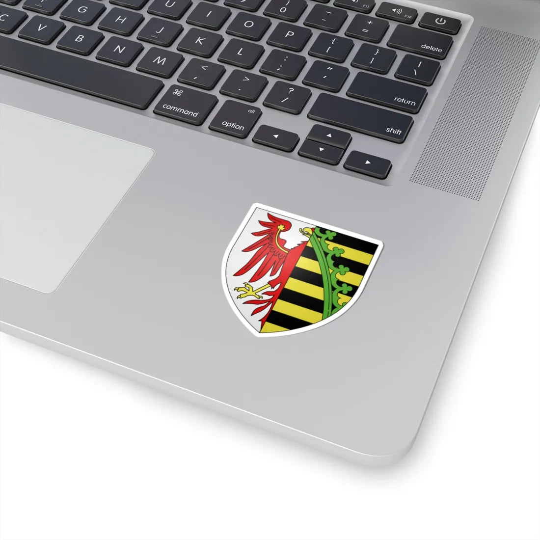 Blason Principauté dAnhalt XIIIe siècle (Germany) (Coat of Arms) STICKER Vinyl Kiss-Cut Decal - The Sticker Space