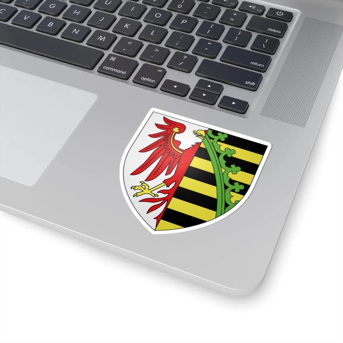 Blason Principauté dAnhalt XIIIe siècle (Germany) (Coat of Arms) STICKER Vinyl Kiss-Cut Decal - The Sticker Space