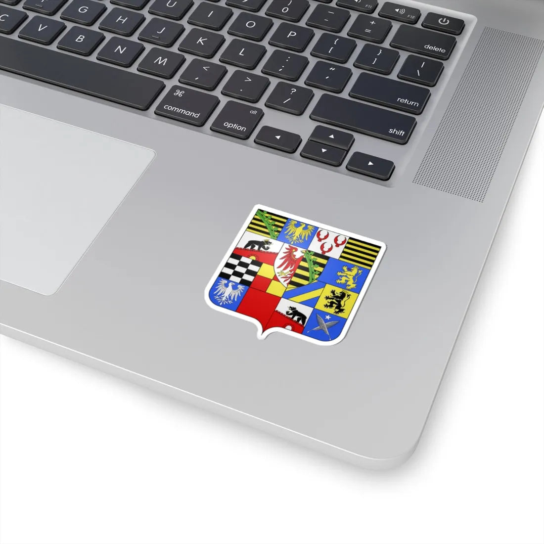 Blason Principauté dAnhalt-Zerbst XVIIIe siècle (Germany) (Coat of Arms) STICKER Vinyl Kiss-Cut Decal - The Sticker Space