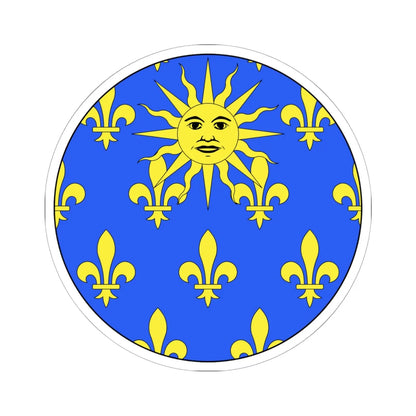 Blason proposé pour la province royale de Canada en 1663 (Canada) (Coat of Arms) STICKER Vinyl Kiss-Cut Decal 6 Inch White - The Sticker Space