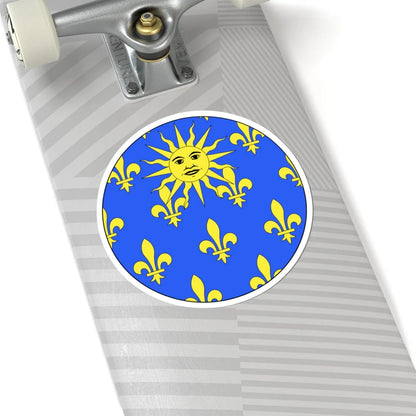 Blason proposé pour la province royale de Canada en 1663 (Canada) (Coat of Arms) STICKER Vinyl Kiss-Cut Decal - The Sticker Space