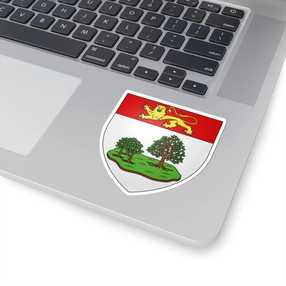 Blason province ca Île-du-Prince-Édouard (Canada) (Coat of Arms) STICKER Vinyl Kiss-Cut Decal - The Sticker Space