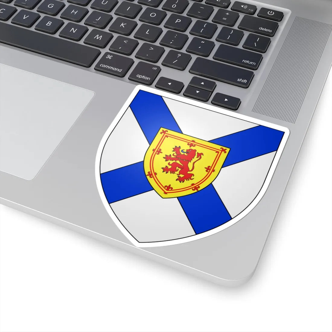 Blason province ca Nouvelle-Écosse (Canada) (Coat of Arms) STICKER Vinyl Kiss-Cut Decal - The Sticker Space
