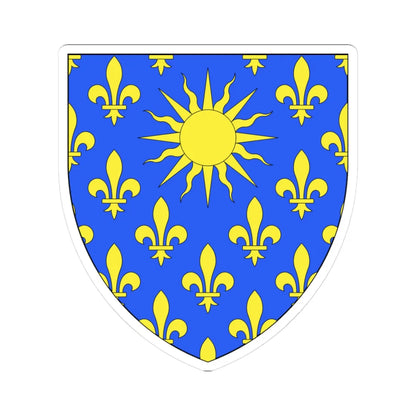 Blason province Canada (Canada) (Coat of Arms) STICKER Vinyl Kiss-Cut Decal 3 Inch White - The Sticker Space