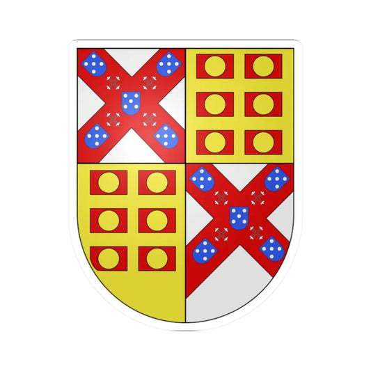 Blason pt Assumar (Portugal) (Coat of Arms) STICKER Vinyl Kiss-Cut Decal 2 Inch White - The Sticker Space