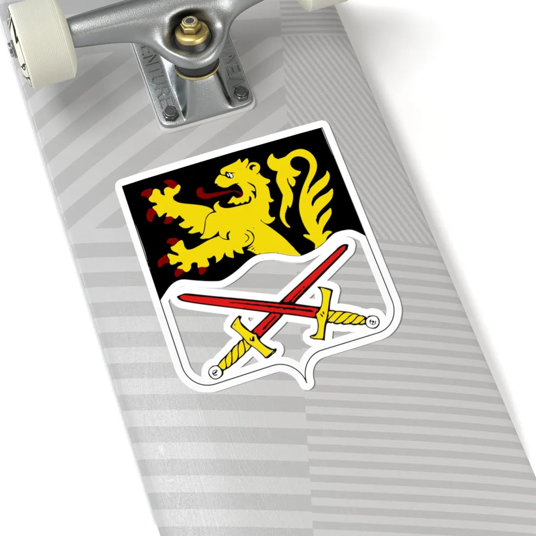 Blason Ramillies (Belgium) (Coat of Arms) STICKER Vinyl Kiss-Cut Decal - The Sticker Space