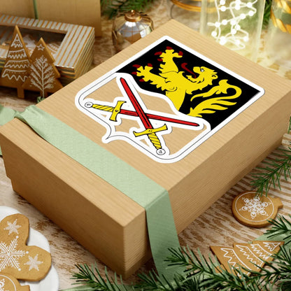 Blason Ramillies (Belgium) (Coat of Arms) STICKER Vinyl Kiss-Cut Decal - The Sticker Space
