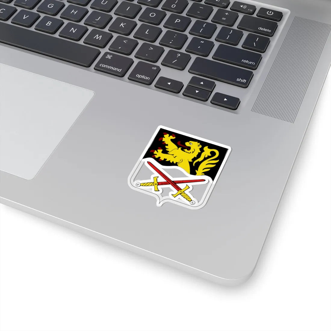 Blason Ramillies (Belgium) (Coat of Arms) STICKER Vinyl Kiss-Cut Decal - The Sticker Space