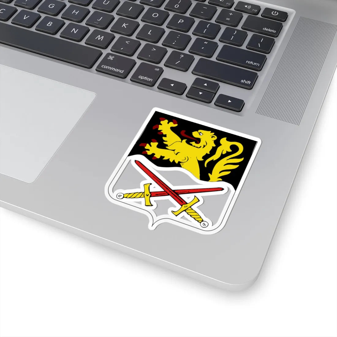Blason Ramillies (Belgium) (Coat of Arms) STICKER Vinyl Kiss-Cut Decal - The Sticker Space