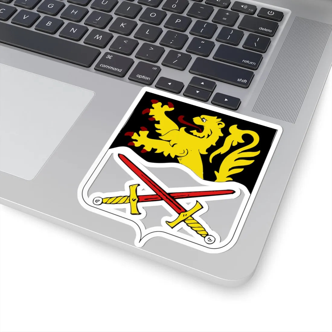 Blason Ramillies (Belgium) (Coat of Arms) STICKER Vinyl Kiss-Cut Decal - The Sticker Space