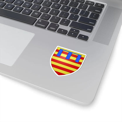 Blason Remicourt (Belgium) (Coat of Arms) STICKER Vinyl Kiss-Cut Decal - The Sticker Space