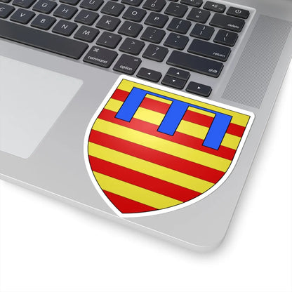 Blason Remicourt (Belgium) (Coat of Arms) STICKER Vinyl Kiss-Cut Decal - The Sticker Space