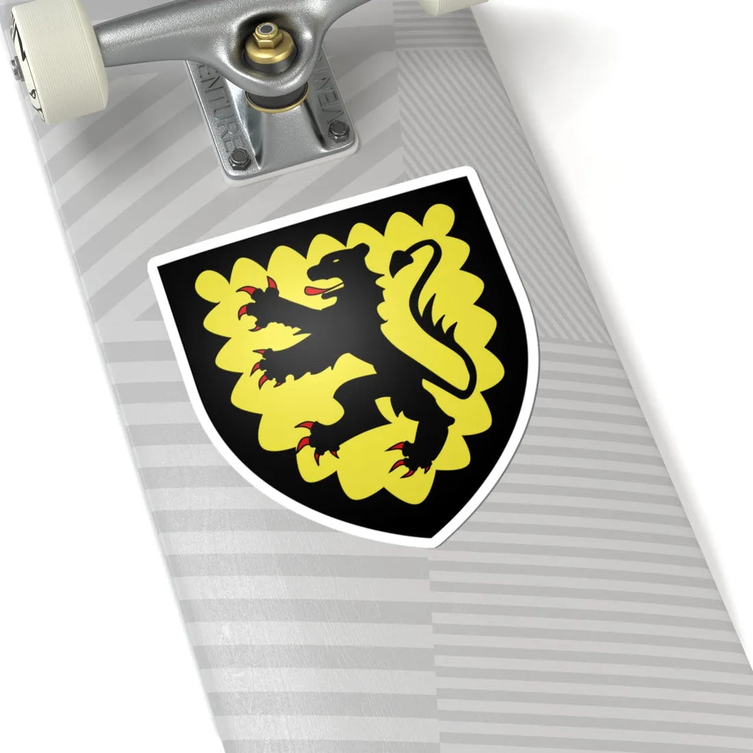 Blason région be Baronie van Rode (Belgium) (Coat of Arms) STICKER Vinyl Kiss-Cut Decal - The Sticker Space