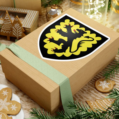 Blason région be Baronie van Rode (Belgium) (Coat of Arms) STICKER Vinyl Kiss-Cut Decal - The Sticker Space