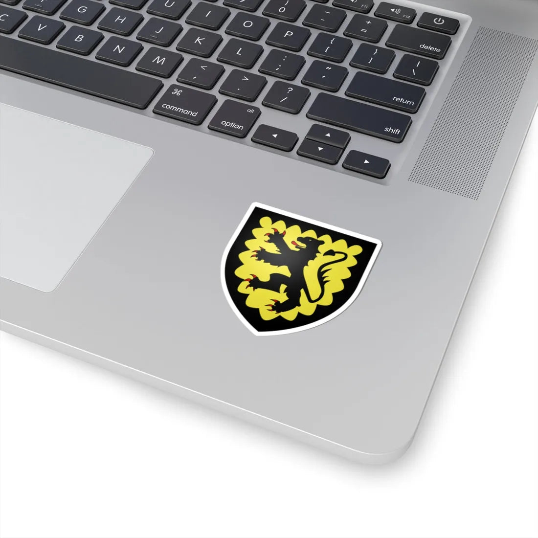 Blason région be Baronie van Rode (Belgium) (Coat of Arms) STICKER Vinyl Kiss-Cut Decal - The Sticker Space