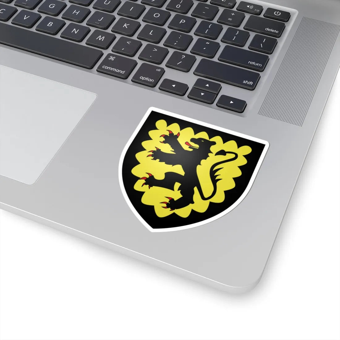 Blason région be Baronie van Rode (Belgium) (Coat of Arms) STICKER Vinyl Kiss-Cut Decal - The Sticker Space