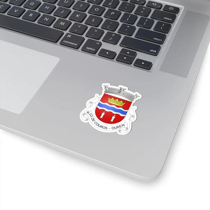 Blason Rio de Couros (Portugal) (Coat of Arms) STICKER Vinyl Kiss-Cut Decal - The Sticker Space
