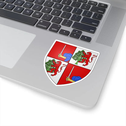Blason Riordan (Ireland) (Coat of Arms) STICKER Vinyl Kiss-Cut Decal - The Sticker Space