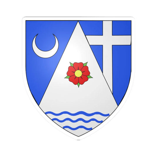 Blason RosemèreQuébec (Canada) (Coat of Arms) STICKER Vinyl Kiss-Cut Decal 2 Inch White - The Sticker Space