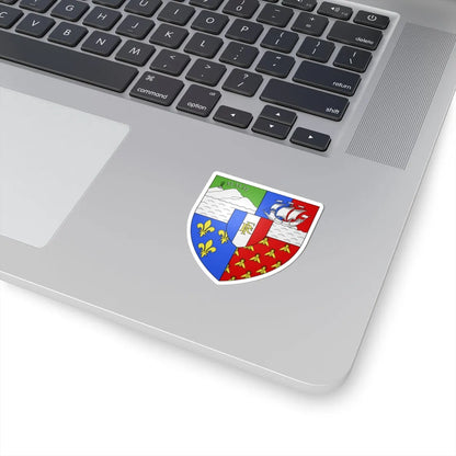 Blason Réunion DOM (France) (Coat of Arms) STICKER Vinyl Kiss-Cut Decal - The Sticker Space