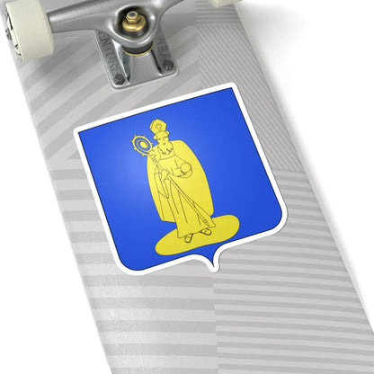 Blason Saint Gilles (Belgium) (Coat of Arms) STICKER Vinyl Kiss-Cut Decal - The Sticker Space
