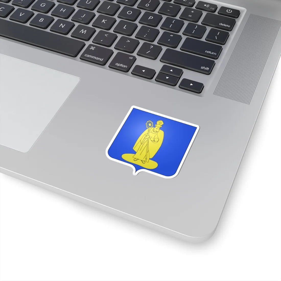 Blason Saint Gilles (Belgium) (Coat of Arms) STICKER Vinyl Kiss-Cut Decal - The Sticker Space