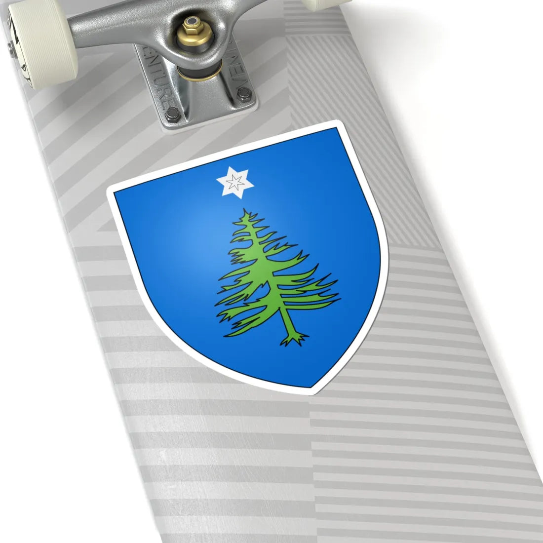 Blason salov kaluga (Russia) (Coat of Arms) STICKER Vinyl Kiss-Cut Decal - The Sticker Space