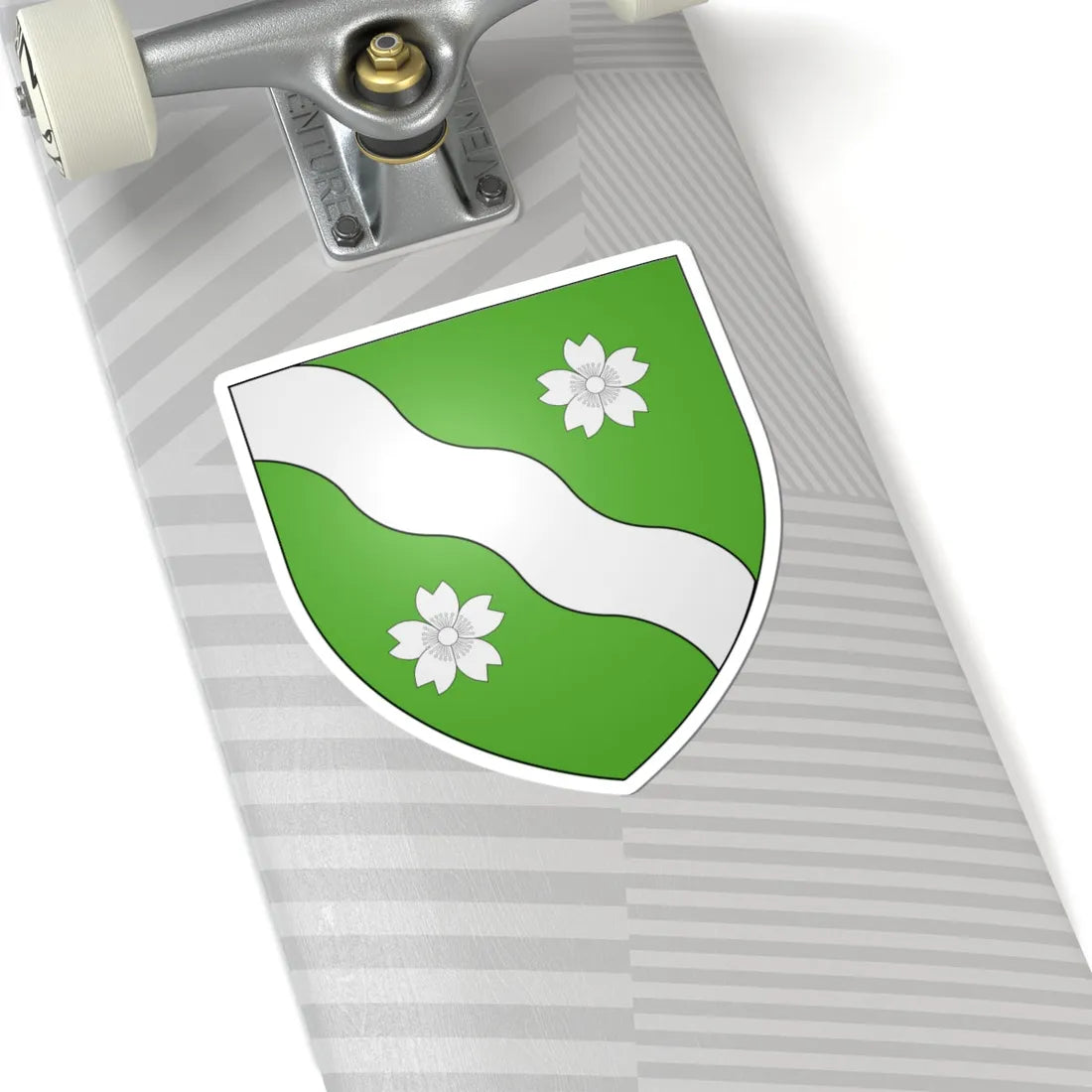 Blason Schaerbeek (Belgium) (Coat of Arms) STICKER Vinyl Kiss-Cut Decal - The Sticker Space