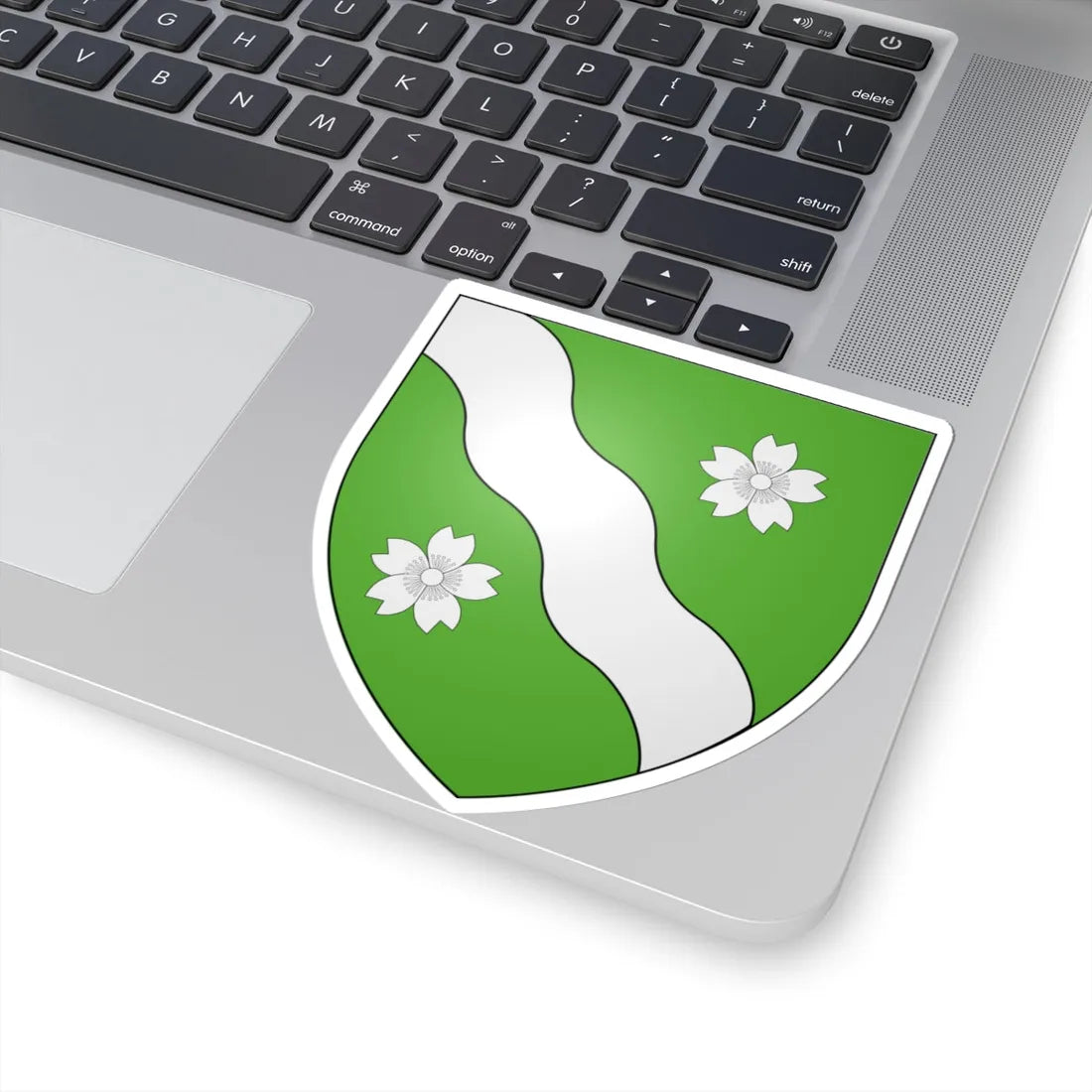 Blason Schaerbeek (Belgium) (Coat of Arms) STICKER Vinyl Kiss-Cut Decal - The Sticker Space