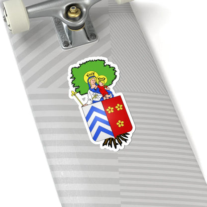 Blason Scherpenheuvel-Zichem (Belgium) (Coat of Arms) STICKER Vinyl Kiss-Cut Decal - The Sticker Space