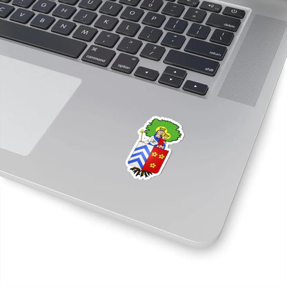 Blason Scherpenheuvel-Zichem (Belgium) (Coat of Arms) STICKER Vinyl Kiss-Cut Decal - The Sticker Space