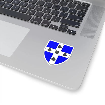Blason Sélys-Longchamps (Belgium) (Coat of Arms) STICKER Vinyl Kiss-Cut Decal - The Sticker Space
