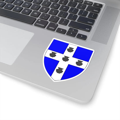 Blason Sélys-Longchamps (Belgium) (Coat of Arms) STICKER Vinyl Kiss-Cut Decal - The Sticker Space