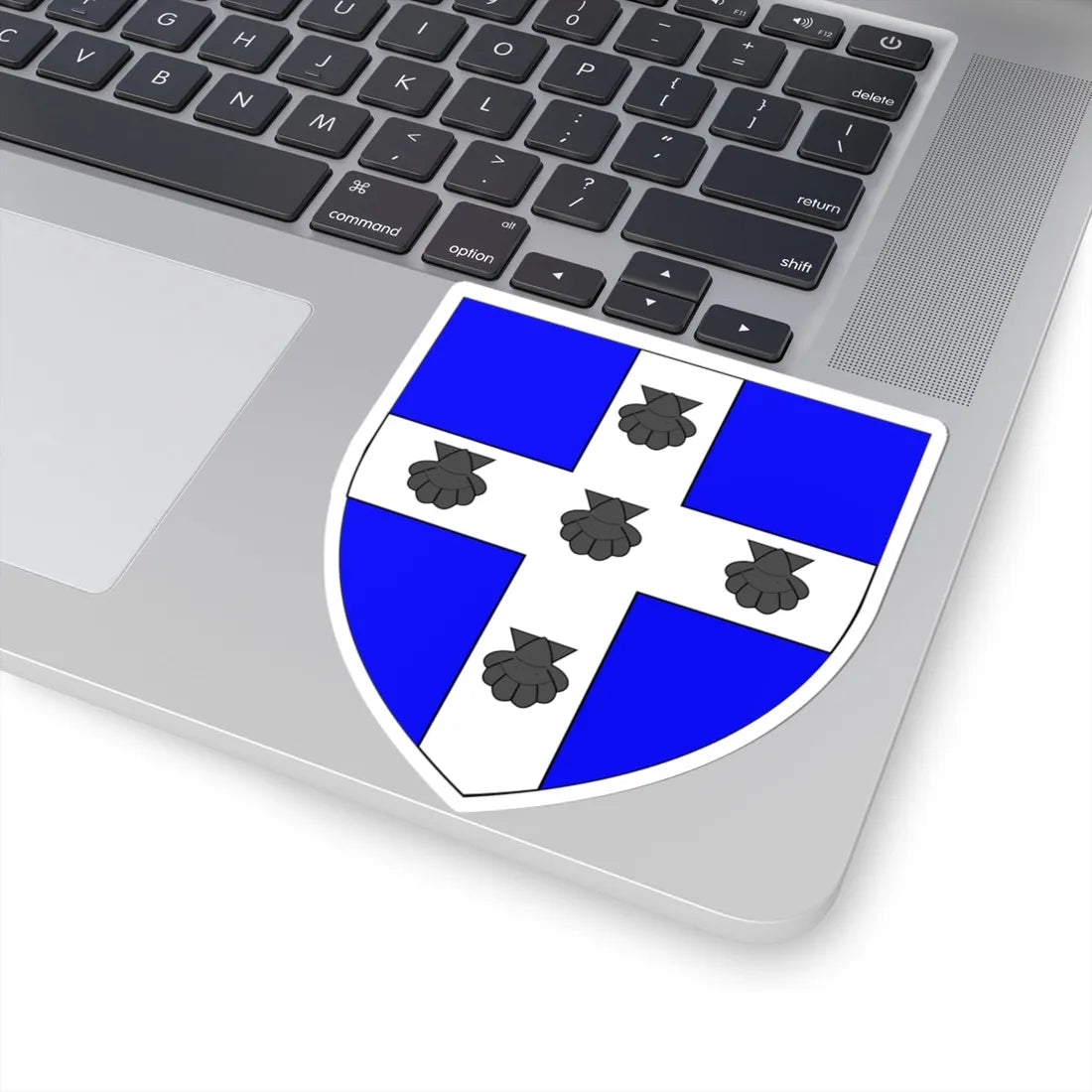 Blason Sélys-Longchamps (Belgium) (Coat of Arms) STICKER Vinyl Kiss-Cut Decal - The Sticker Space