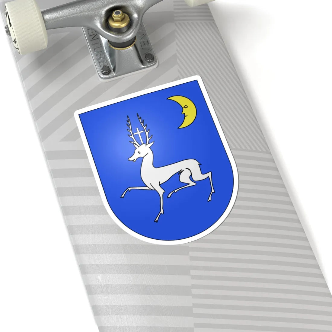 Blason Someo Tessin Suisse (Switzerland) (Coat of Arms) STICKER Vinyl Kiss-Cut Decal - The Sticker Space