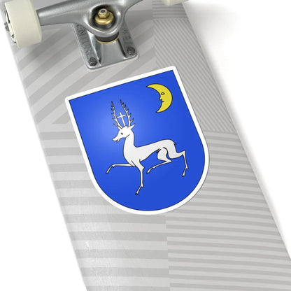 Blason Someo Tessin Suisse (Switzerland) (Coat of Arms) STICKER Vinyl Kiss-Cut Decal - The Sticker Space