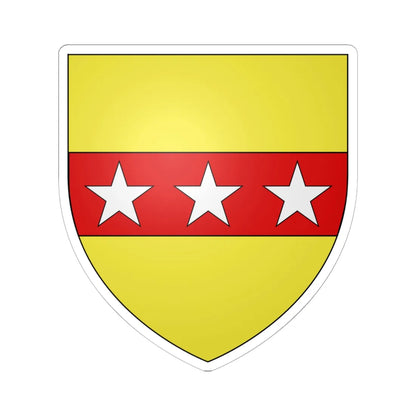 Blason spinelli (Italy) (Coat of Arms) STICKER Vinyl Kiss-Cut Decal 6 Inch White - The Sticker Space