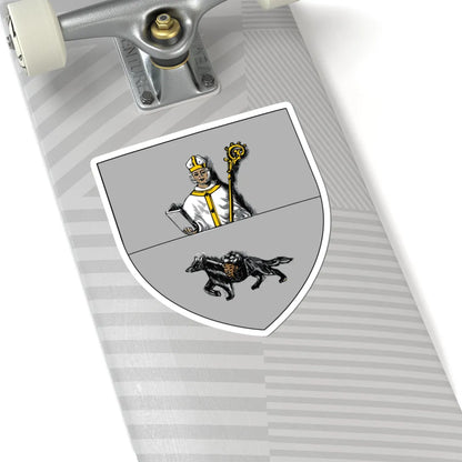 Blason Stavelot (Belgium) (Coat of Arms) STICKER Vinyl Kiss-Cut Decal - The Sticker Space