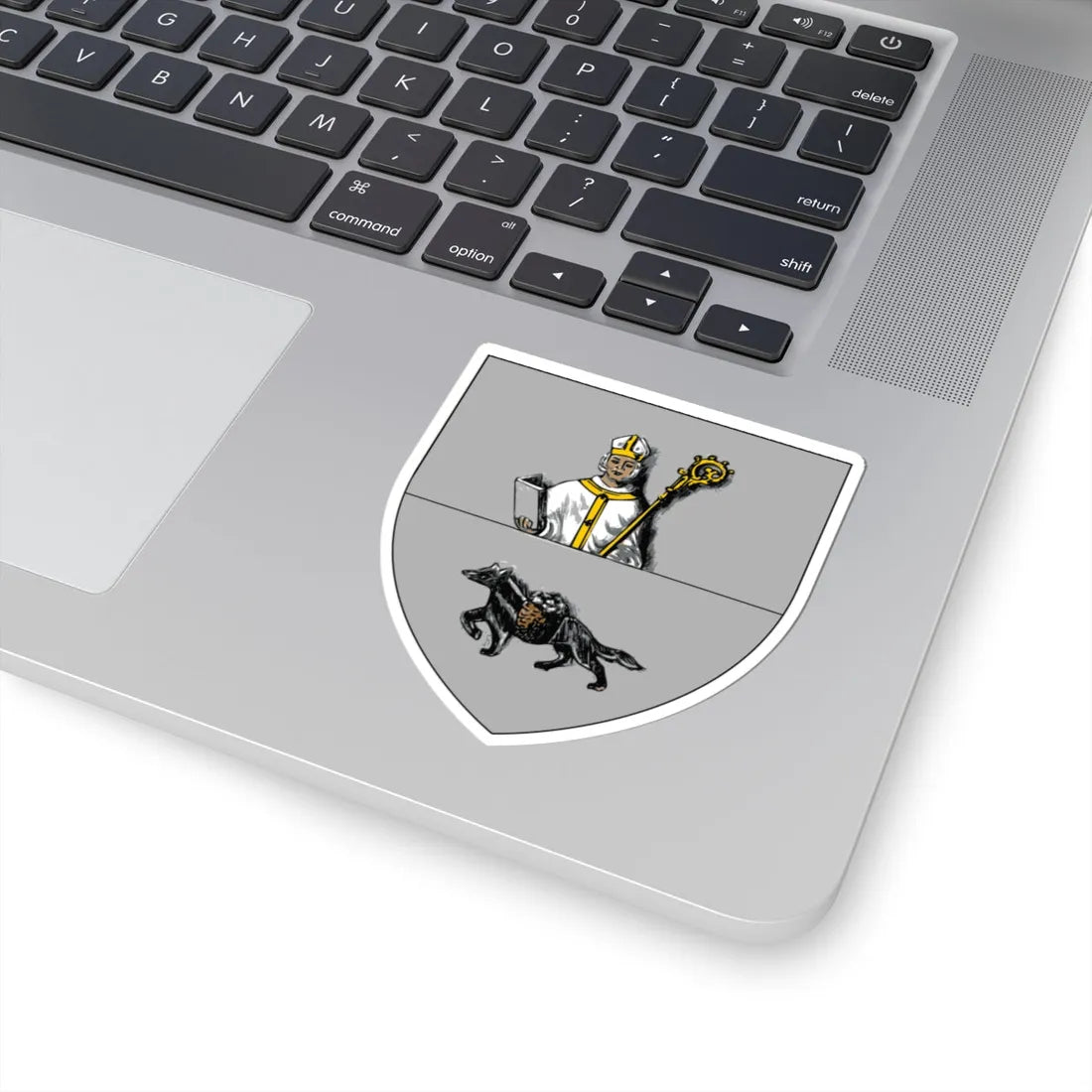 Blason Stavelot (Belgium) (Coat of Arms) STICKER Vinyl Kiss-Cut Decal - The Sticker Space