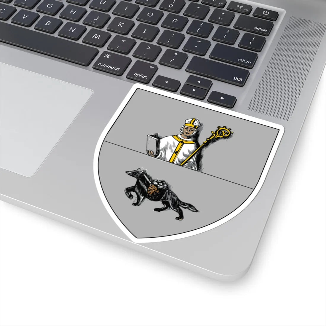Blason Stavelot (Belgium) (Coat of Arms) STICKER Vinyl Kiss-Cut Decal - The Sticker Space