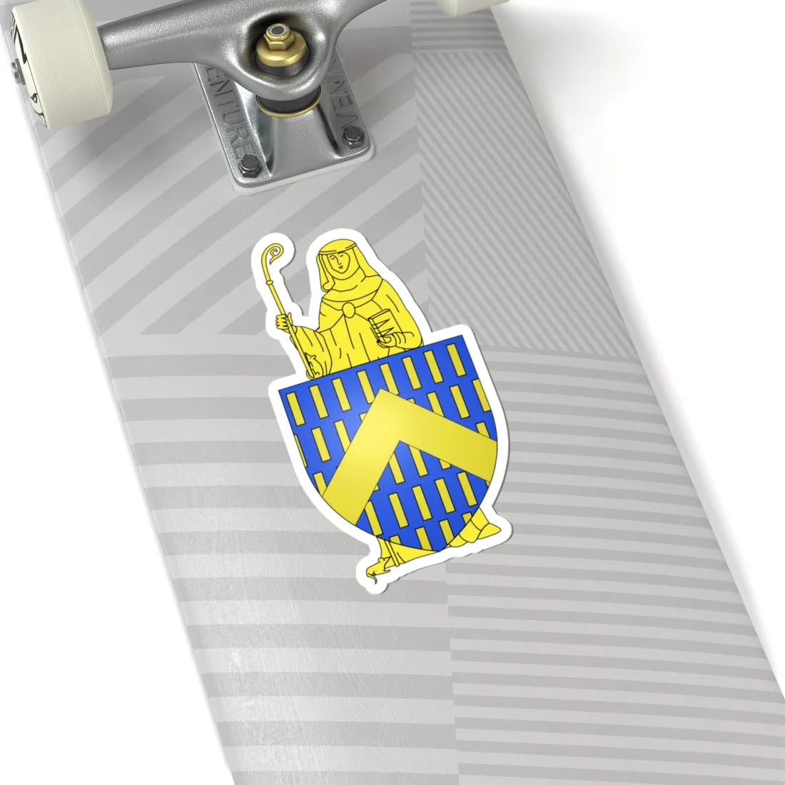 Blason Ternat (Belgium) (Coat of Arms) STICKER Vinyl Kiss-Cut Decal - The Sticker Space
