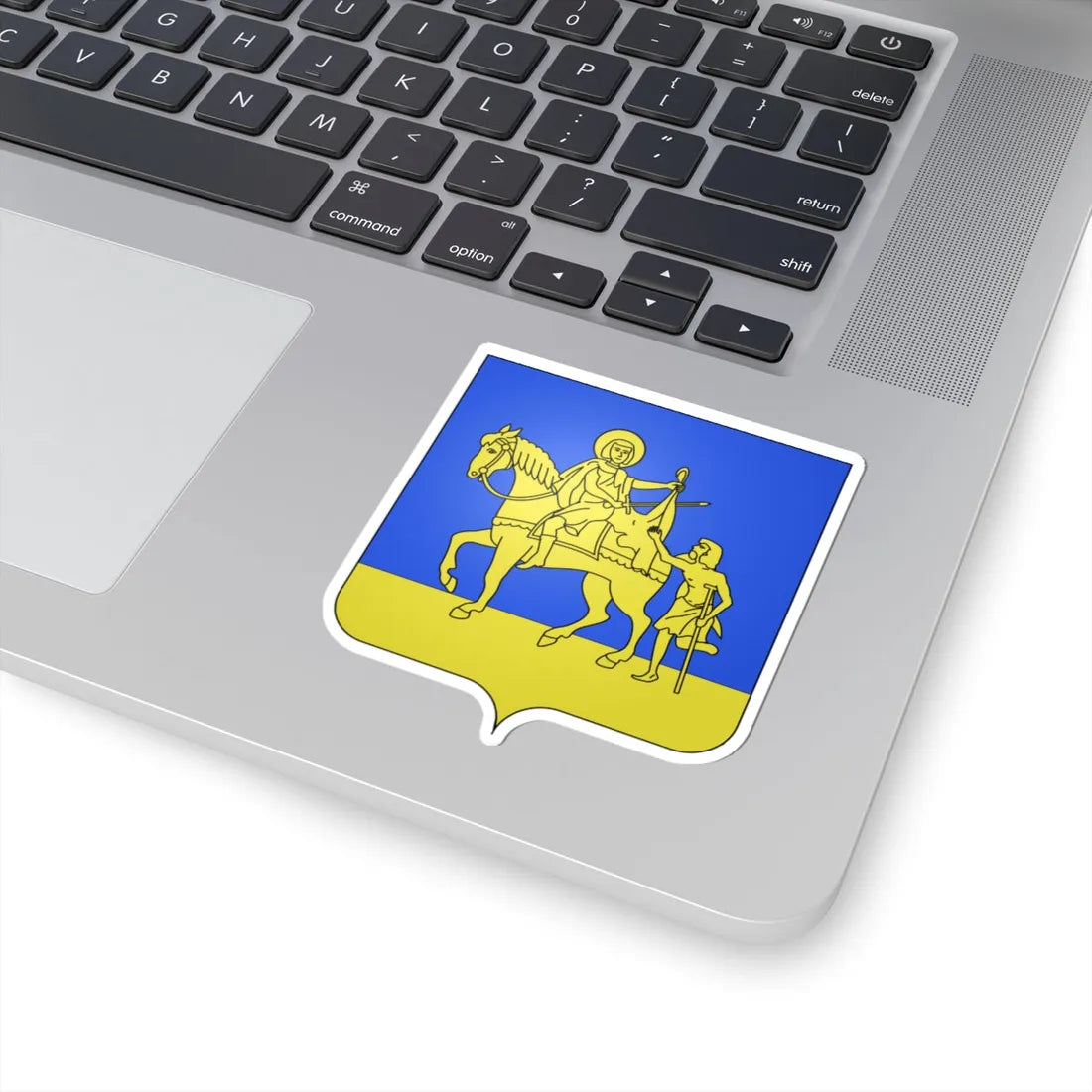 Blason Tessenderlo (Belgium) (Coat of Arms) STICKER Vinyl Kiss-Cut Decal - The Sticker Space