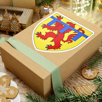 Blason Thierry de Brederode selon Gelre (Netherlands) (Coat of Arms) STICKER Vinyl Kiss-Cut Decal - The Sticker Space