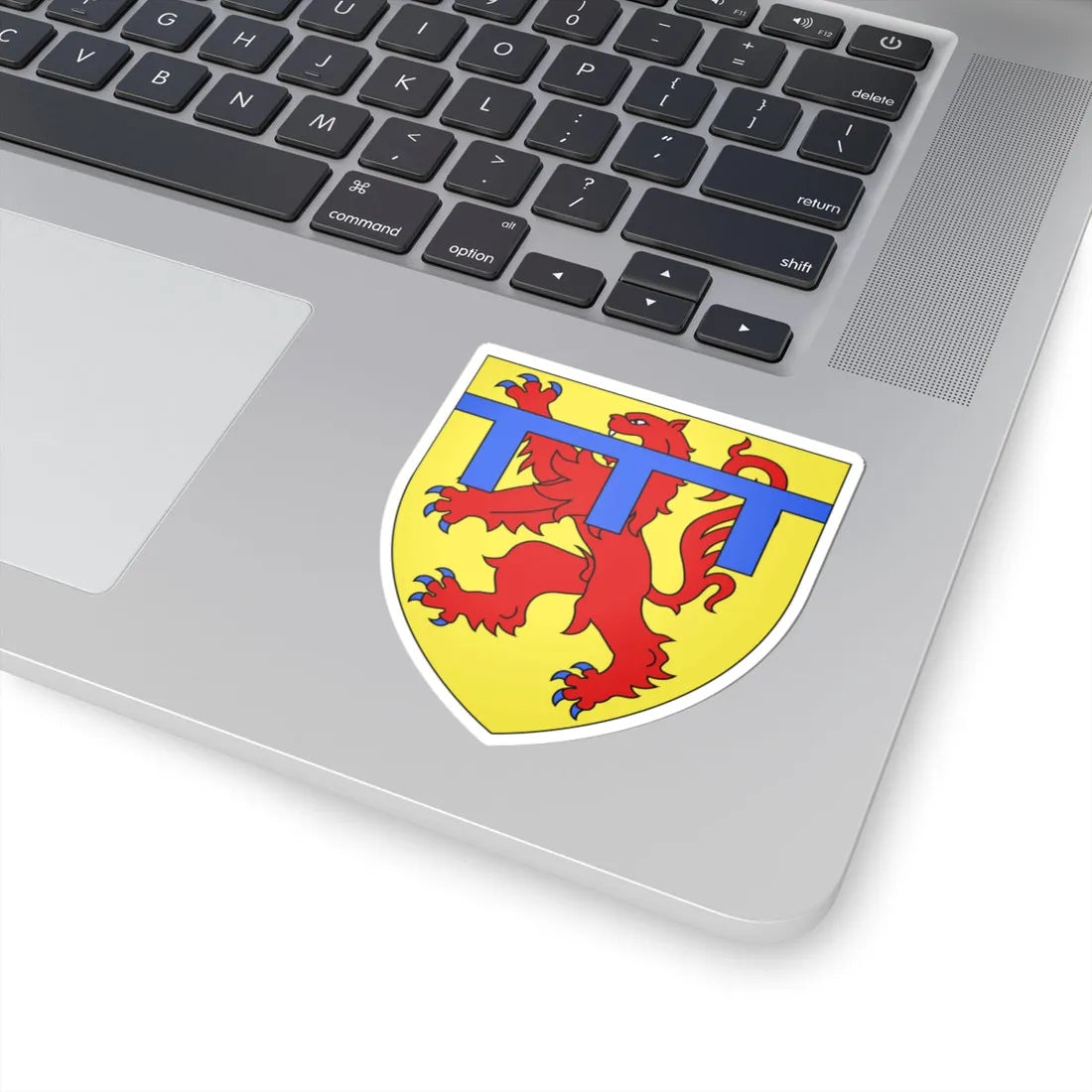 Blason Thierry de Brederode selon Gelre (Netherlands) (Coat of Arms) STICKER Vinyl Kiss-Cut Decal - The Sticker Space