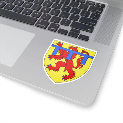 Blason Thierry de Brederode selon Gelre (Netherlands) (Coat of Arms) STICKER Vinyl Kiss-Cut Decal - The Sticker Space