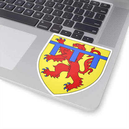 Blason Thierry de Brederode selon Gelre (Netherlands) (Coat of Arms) STICKER Vinyl Kiss-Cut Decal - The Sticker Space