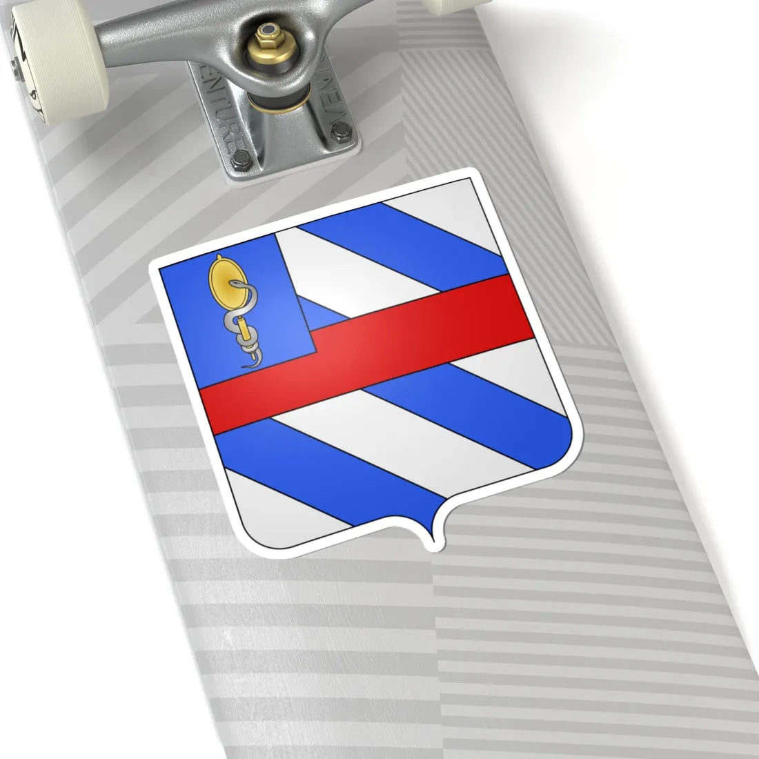 Blason Thomas Corsini 1762-1856 (Italy) (Coat of Arms) STICKER Vinyl Kiss-Cut Decal - The Sticker Space