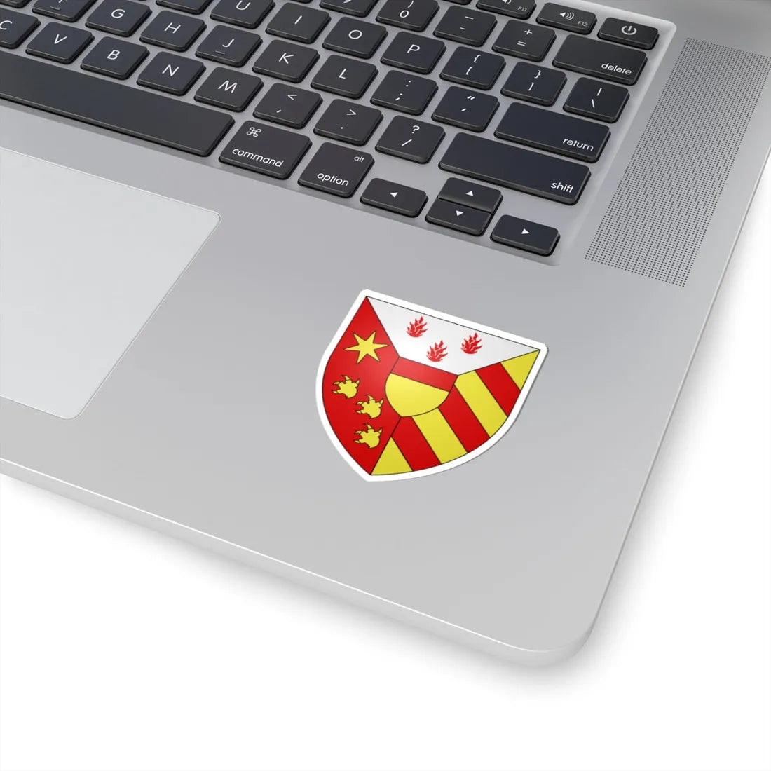 Blason Tintigny Belgique (Belgium) (Coat of Arms) STICKER Vinyl Kiss-Cut Decal - The Sticker Space