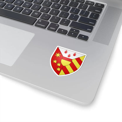 Blason Tintigny Belgique (Belgium) (Coat of Arms) STICKER Vinyl Kiss-Cut Decal - The Sticker Space